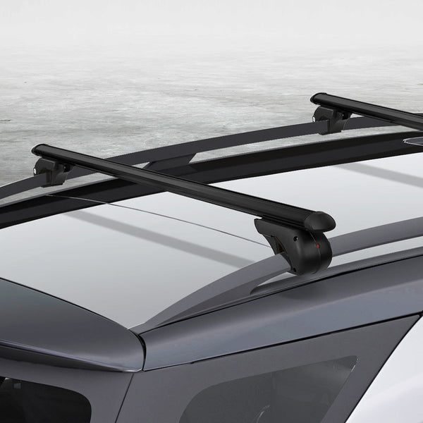 Universal Aluminium Car Adjustable Cross Bars Black Auto Accessories Roof Racks
