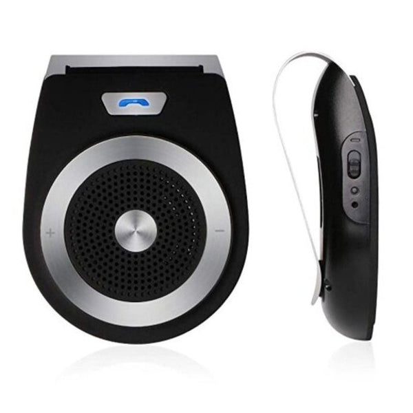 Car Phone Handsfree Bluetooth Kit Wireless Sun Visor For Iphone Huawei Samsung Black Car Speakerphones