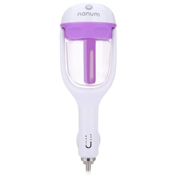 Car Styling Power Protection Humidifier Aromatherapy Essential Oil Diffuser Air Purify Purple Air Fresheners