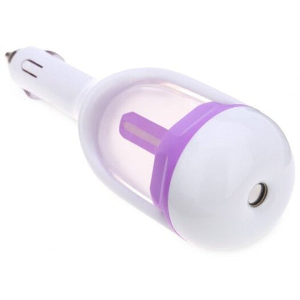 Car Styling Power Protection Humidifier Aromatherapy Essential Oil Diffuser Air Purify Purple