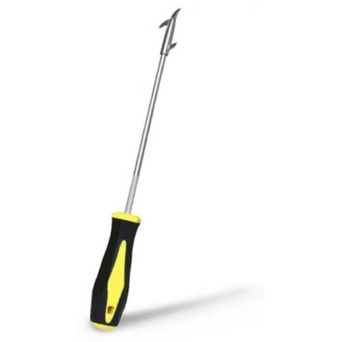 Car Tire Gap Stone Removing Hook Groove Cleaning Tool Yellow