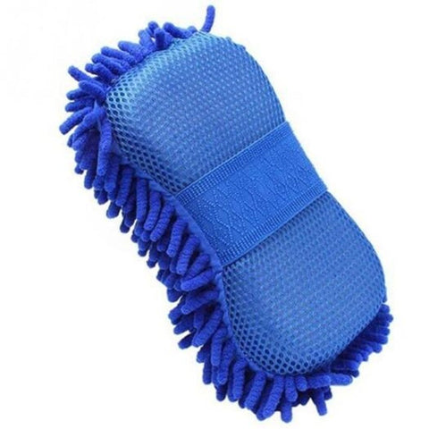 Car Wash Sponge Multi Function Cloth Clean Supplies Blue
