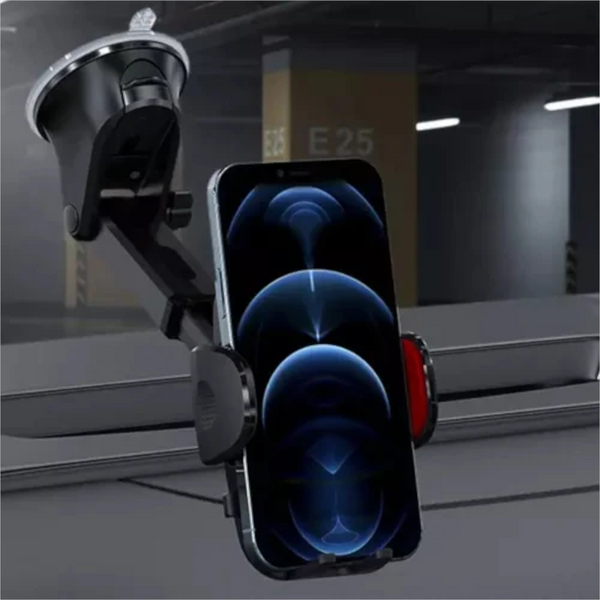 Car Phone Holder With Suction Cup Mount For Mobile Devices Mounts & Holders