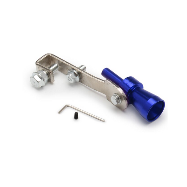 Exhaust Pipes Car Turbo Sound Whistle Exhaust Muffler Black