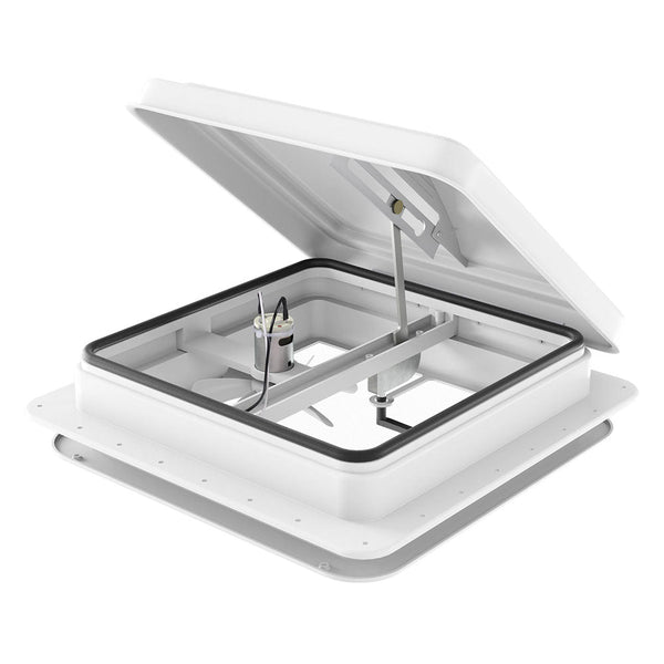 Weisshorn Caravan Roof Vent Fan Air Exhaust Hatch 12V Rv Motorhome Camper White Caravan Parts Accessories