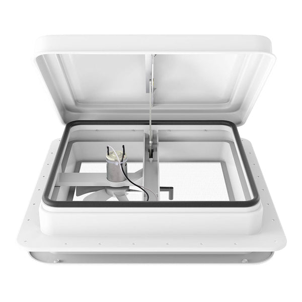 Weisshorn Roof Vent Fan Air Exhaust Hatch 12V Rv Motorhome Camper White Caravan Parts Accessories