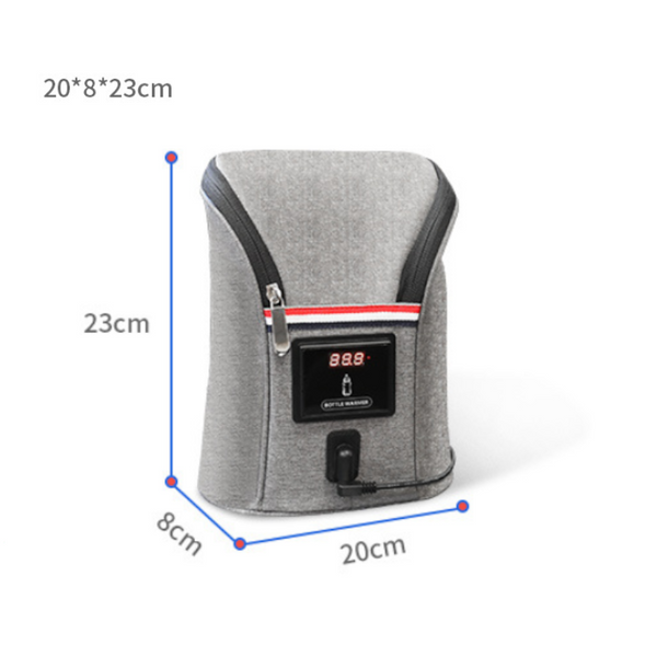 Car Little One Bottle Warmer Portable Travel Milk Grey Bottle Warmers