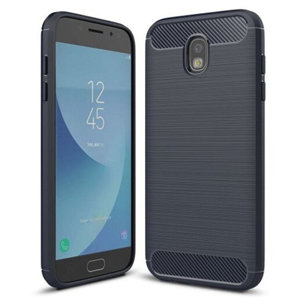 Carbon Fiber Soft Silicone Tpu Shockproof Case For Samsung Galaxy J5 Pro / 2017 J530 Cases Covers & Skins