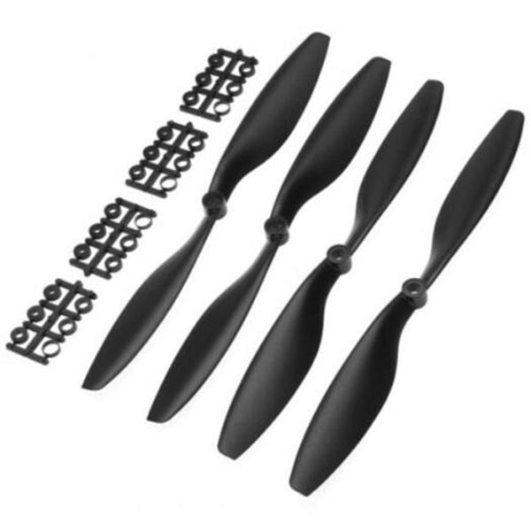 Carbon Nylon 1045 Propeller Positive Reverse For Dji F450 500 F550 Multicopter Airplane 2 Pairs Black