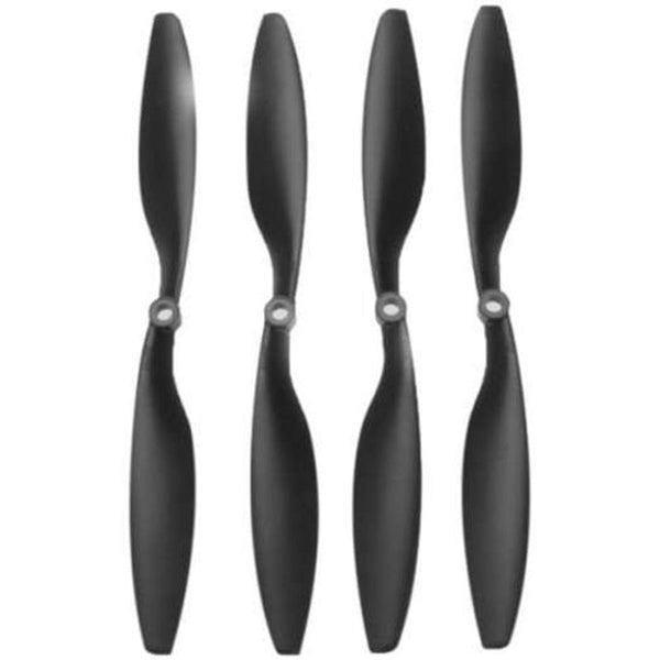Carbon Nylon 1045 Propeller Positive Reverse For Dji F450 500 F550 Multicopter Airplane 2 Pairs Black