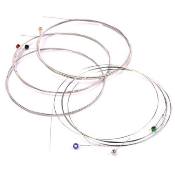 Carbon Steel Guitar Strings Electric 6Pcs Silver Guitar Accessories