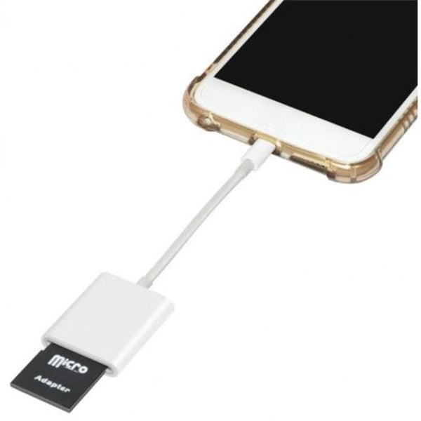 Card Reader Compatible Datafor Ipad For Iphone Mobile Phone White Usb Cables Hubs & Adapters