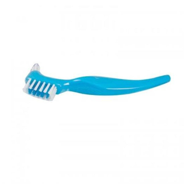 Denture Dedicated Brush Toothbrush Dual Heads Gum Cleaner