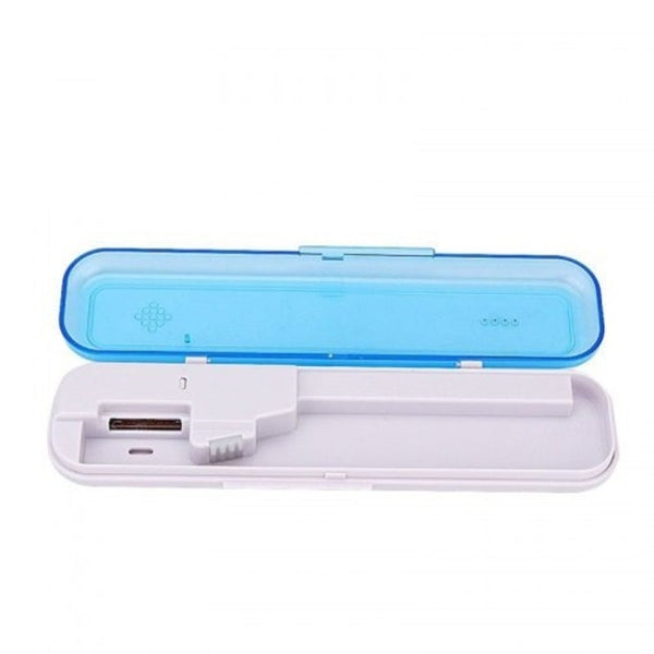 Uv Toothbrush Sanitizer Sterilizer Cleaner Storage Oral Tumblers & Toothbrush Holders