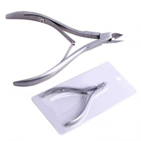 Stainless Steel Nail Cuticle Nipper Pedicure Manicure Plier Cutter Tool