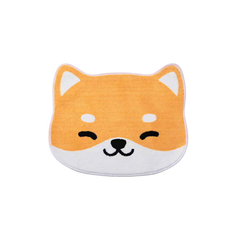 Cartoon Animal Floor Cushion Water Absorbing Slip Proof Footpad At Bathroom Door Dog Door Mats & Floor Mats