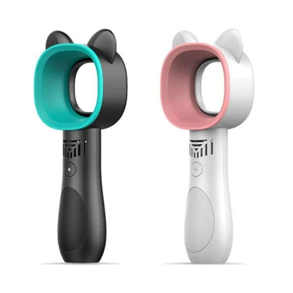 Cartoon Usb 3 Speed Bladeless Fan Handheld Mini Cooling Personal Fans Portable Fans