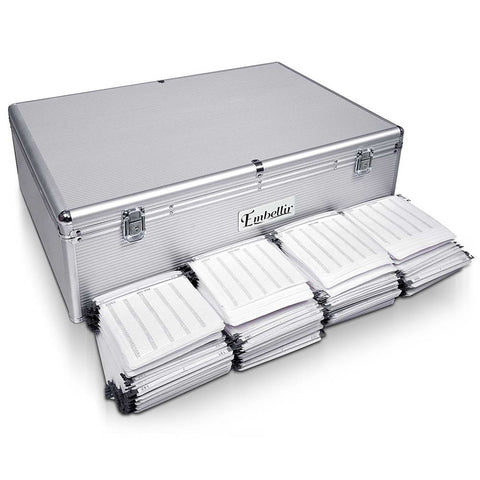 Embellir Cd Case Dvd Cases Storage Box 1000 Discs Aluminium Folders