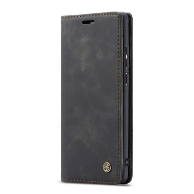 Retro Leather Wallet Flip Phone Card Slot For Samsung Galaxy A30s Brown Cases Covers & Skins