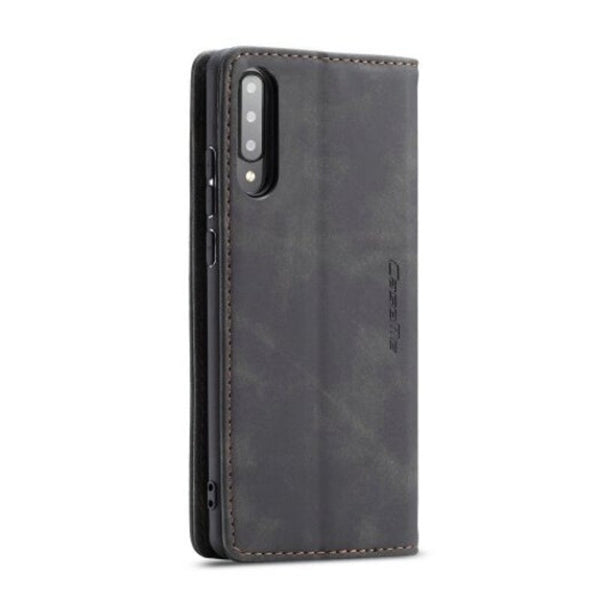 Retro Leather Wallet Flip Phone Card Slot For Samsung Galaxy A30s Brown Cases Covers & Skins