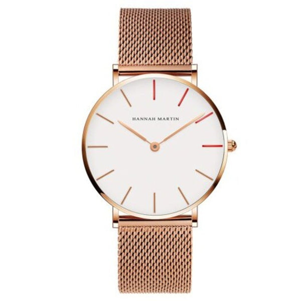 Veile Studios Casual Waterproof Stainless Steel Men's Or Women Ultra Thin Quartz Watch Multi A Watches