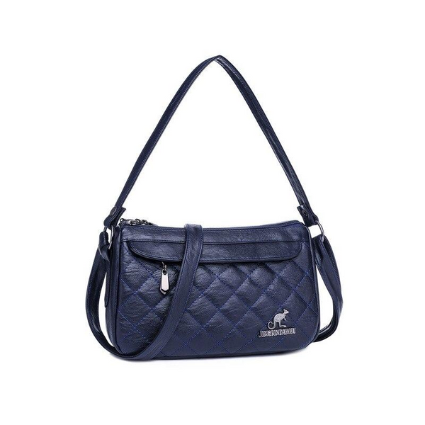 Casual Diamond Lattice Shoulder Bags Pu Leather Luxury Handbags Women Designer Large Capacity Purses Crossbody Women's Bags & Handbags