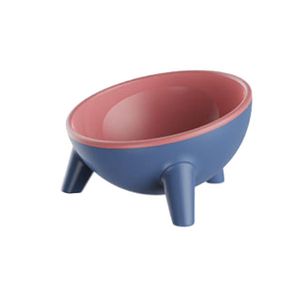 Cat Dog Bowl With Stand Pet Feeding Elevated Dishes Dishes Feeders & Fountains