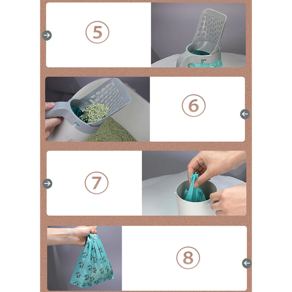 Cat Litter Scoop Cleaning Filter Shovel Pet Supplies Litter Trays