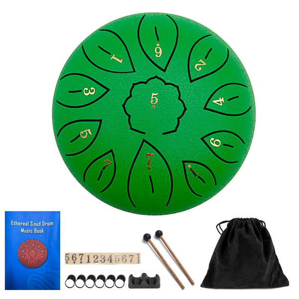 Steel Drums 11 Tone 6 Inch C Steel Tongue Drum Percussion Musical Instruments