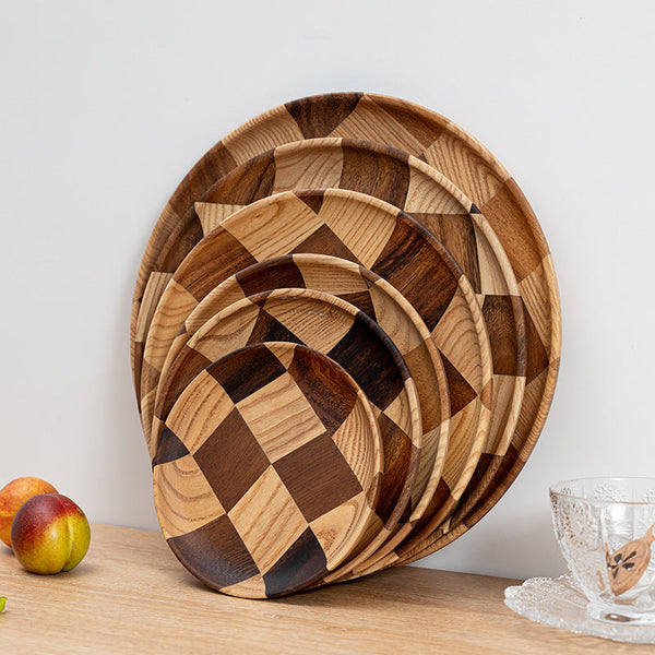 Checkerboard Cake Board Serving Plates