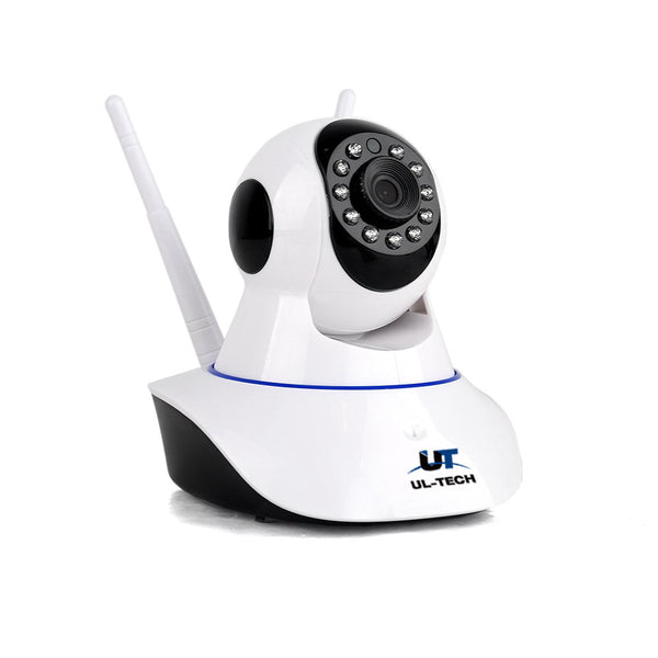 Ul-Tech Set Of 2 1080P Ip Wireless Camera White