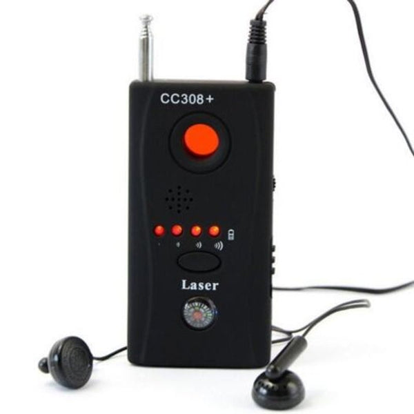 Cc308 Mini Privacy Protect Security Full Range Anti Spy Bug Detector Black Other Home Security