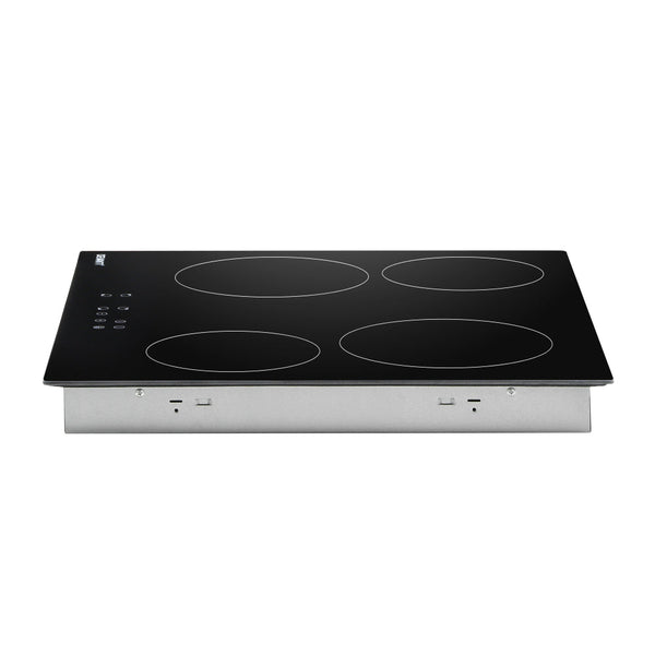 Devanti Ceramic Cooktop 60Cm Electric Cooker 4 Burner Stove Hob Touch Control Cooktops