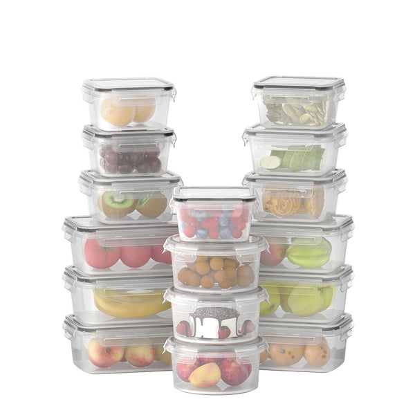 5 Star Chef Cereal Dispenser Food Storage Container 16Pcs Food Storage Containers