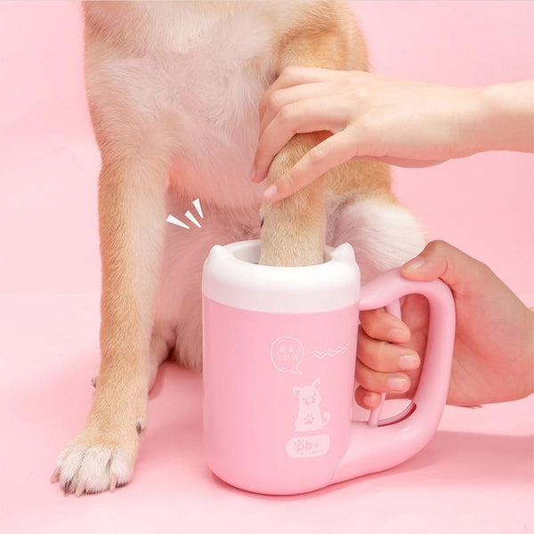 Pet Paw Cleaner Cup For Dog Feet Washer Soft Silicone Foot Tool Dog Grooming