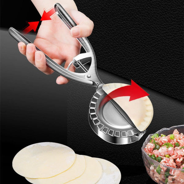 Kitchen Dumpling Mold Stainless Steel Machine Pressing Home Baking Tool Skin Noodle Manual Gadgets