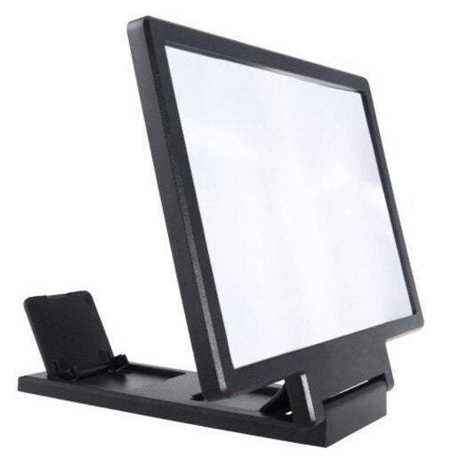 Sticker Stamp Activities Cell Phone Amplifier Mobile Screen Magnifier Eyes Protection Display 3D Video Black Mounts & Holders
