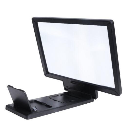 Sticker Stamp Activities Cell Phone Amplifier Mobile Screen Magnifier Eyes Protection Display 3D Video Black Mounts & Holders