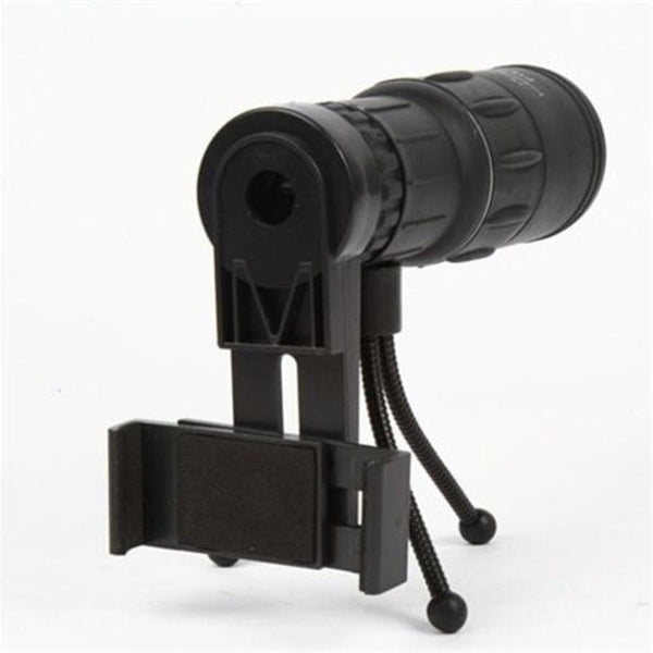 Cellphone Telescope Portable 16X52 Monocular Zoom Binoculars Black Binoculars & Monoculars