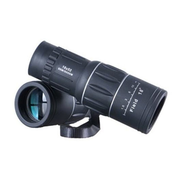 Cellphone Telescope Portable 16X52 Monocular Zoom Binoculars Black Binoculars & Monoculars