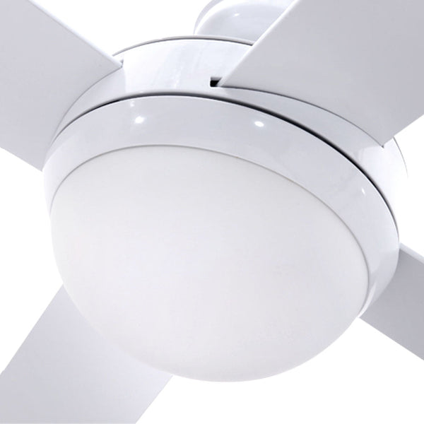Devanti 52'' Ceiling Fan W/Light W/Remote Timer White Ceiling Fans