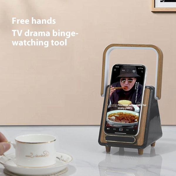 Wireless Charging Induction Bluetooth Small Night Lamp Audio Dock Audio Docks & Mini Speakers