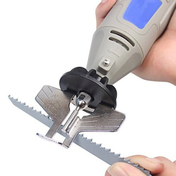 Chain Saw Tooth Grinding Tool Sharpening Attachment Accessories Silver
