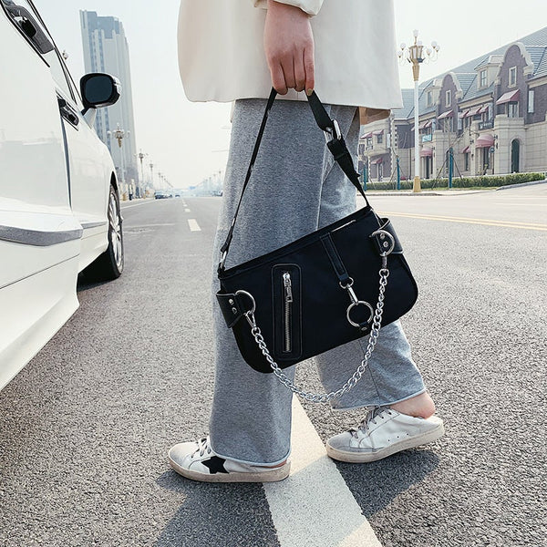 Chain Women Bag Luxury Designer Handbags Ladies Nylon Women's Bags & Handbags