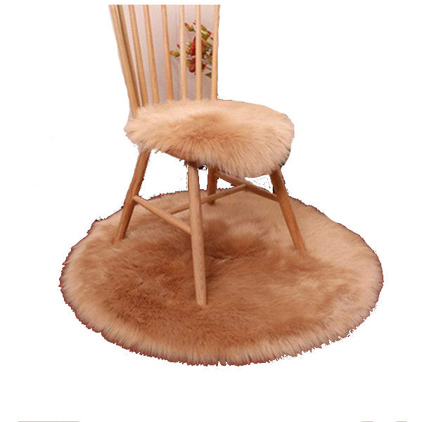 Chair Sofa Covers 35X35cm Or 45 45Cm Soft Round Seat Cushion