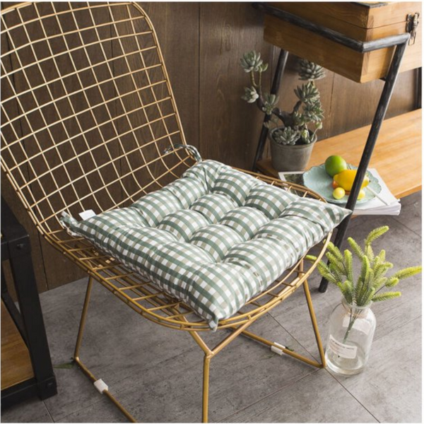 Chair Cushions 40X40cm Pack Of (Green) Cushions & Decorative Pillows