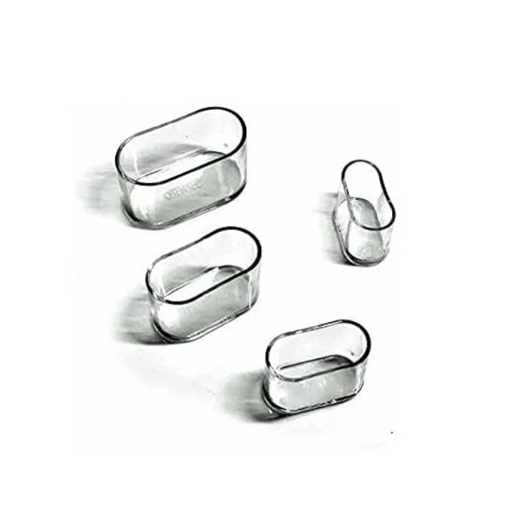Chair Leg Capsioval Silicone Furniture Feet Pads Cover Table Protectors Floor Scratchesi8 24 Pcs Transparent/24 Furniture Parts