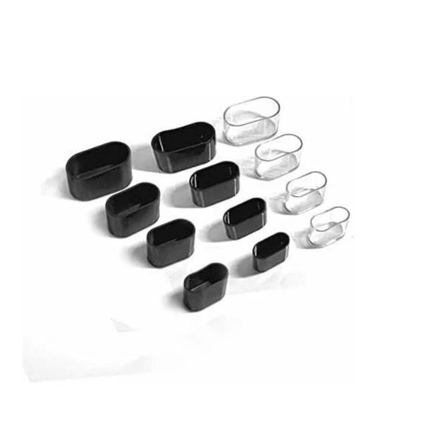 Chair Leg Capsioval Silicone Furniture Feet Pads Cover Table Protectors Floor Scratchesi8 24 Pcs Transparent/24 Furniture Parts