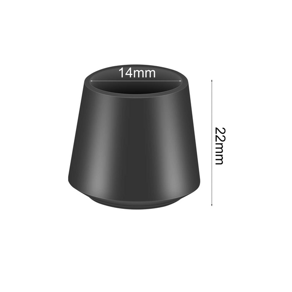 Chair Protectors Set Of 16 Furniture | Felt Leg Black Furniture Parts