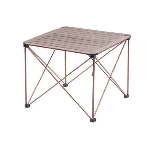 Champagne Naturehike Camping Hiking Picnic Aluminium Outdoor Folding Table Camping Furniture